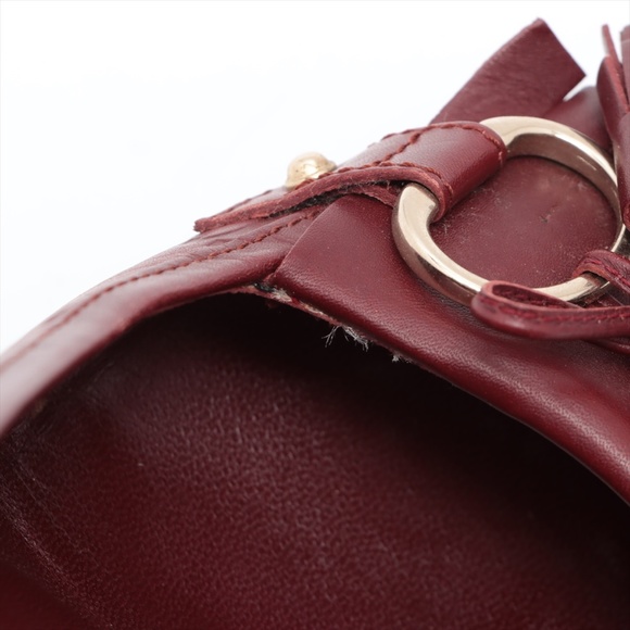 GUCCI Tassel Loafer Pumps Red Size 36.5 US - Picture 12 of 14